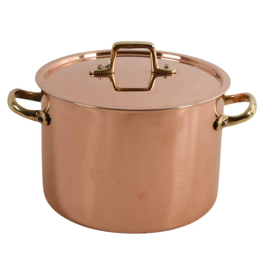 Trio of Portuguese Copper Cookware Pots-2