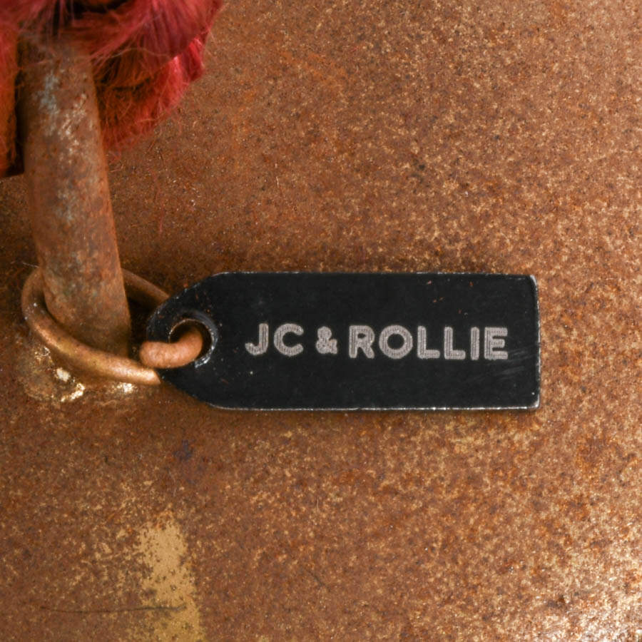 Antique J.C Rollie Brass Sleigh Bell Home Décor-4