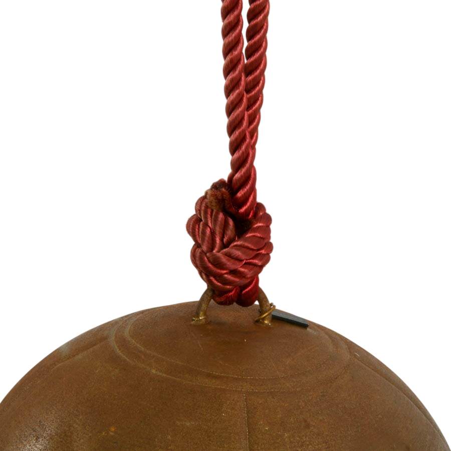Antique J.C Rollie Brass Sleigh Bell Home Décor-3