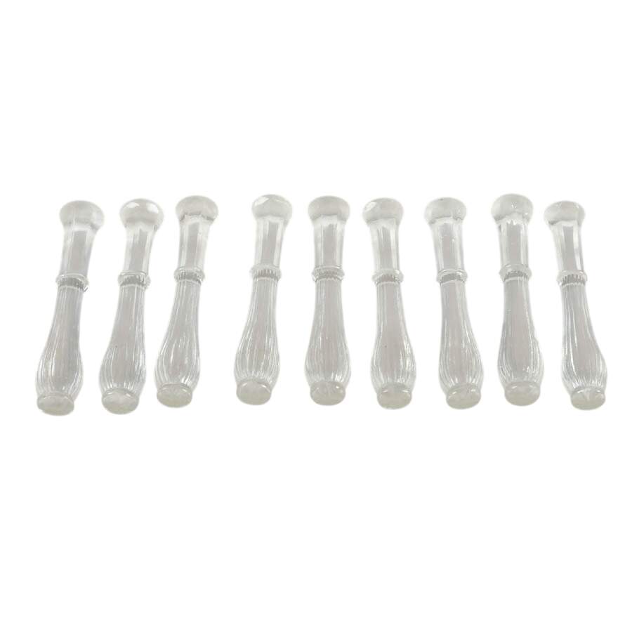Art Deco Set of Nine Glass Cocktail Muddlers-1