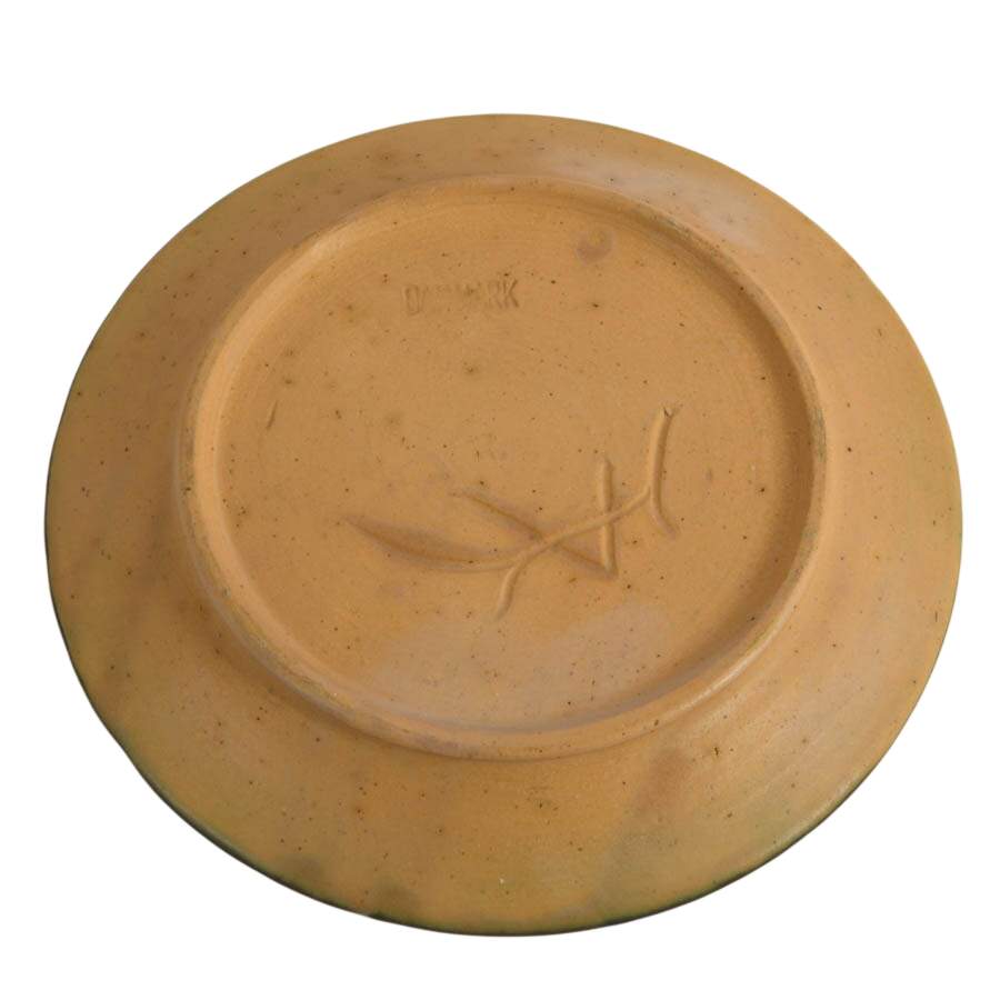 Danish Kähler Hand-Painted Ceramic Plate-6
