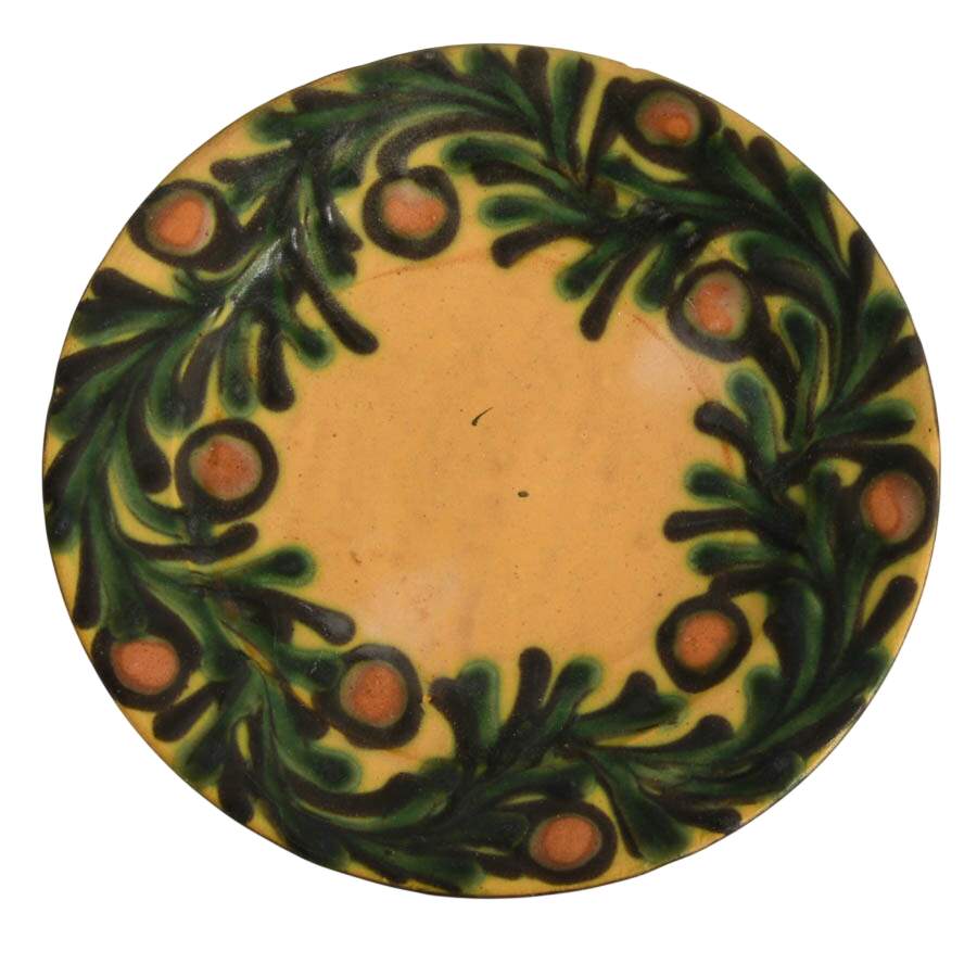 Danish Kähler Hand-Painted Ceramic Plate-1