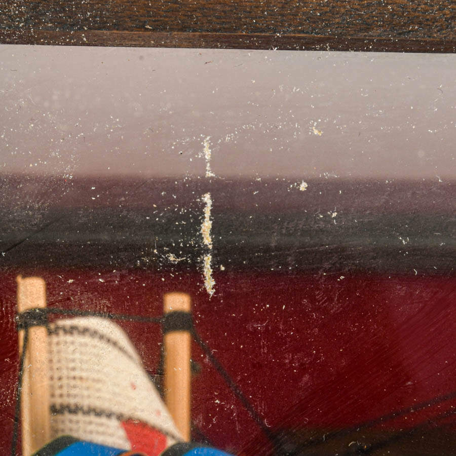 Vintage 16th Century Spanish Galleon Ship Model-8