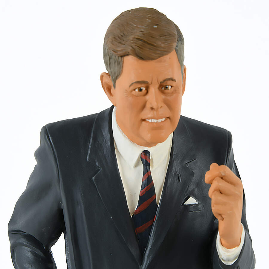 Signed G. Lowe, Endurance LTD., JFK Figure on Base-5