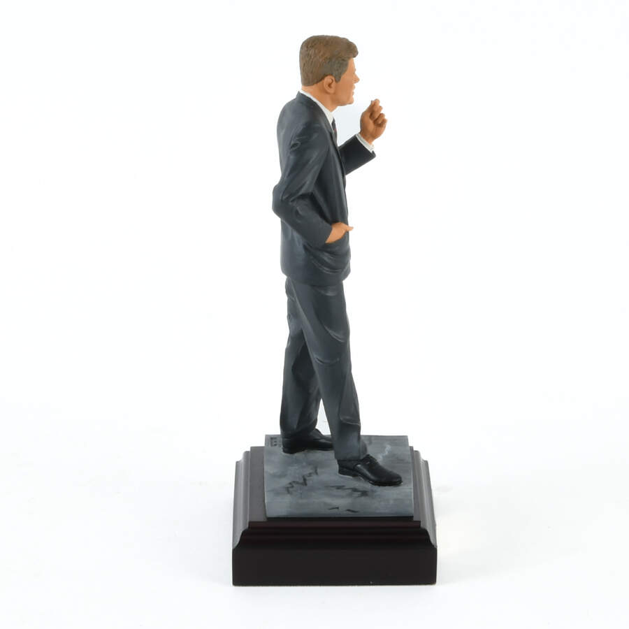 Signed G. Lowe, Endurance LTD., JFK Figure on Base-4