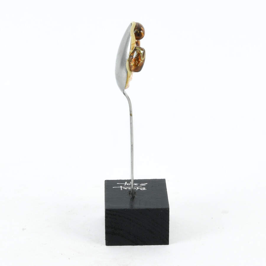 Miguel Angel Biazzi Metal Spoon Art Sculpture-4