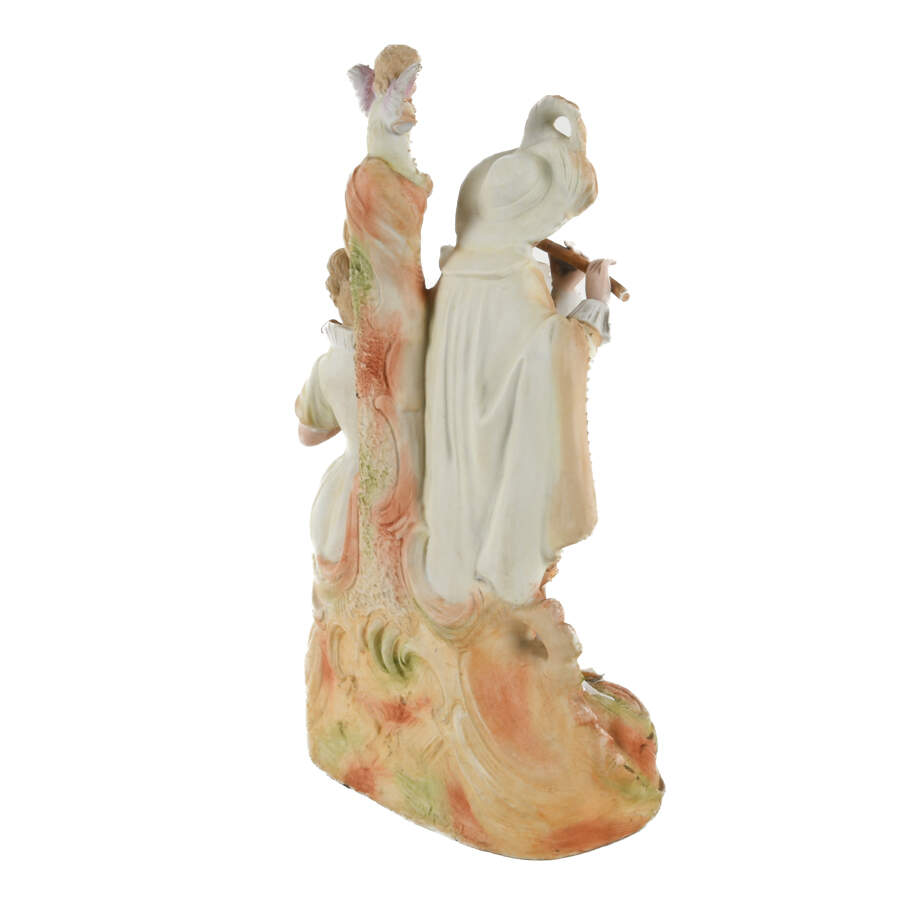 Antique German Bisque Musicians Figural Grouping-4