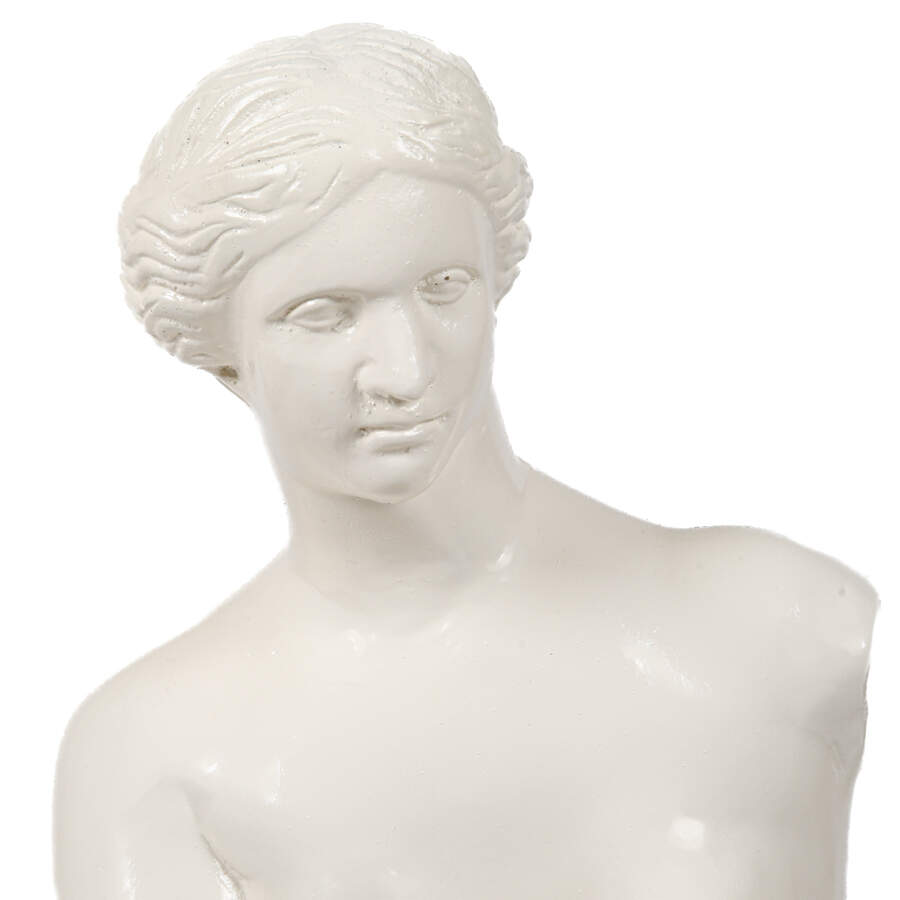 White Venus de Milo Icon Statue-2