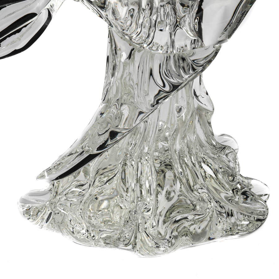 Hand-Blown Art Glass Fish Sculpture-3