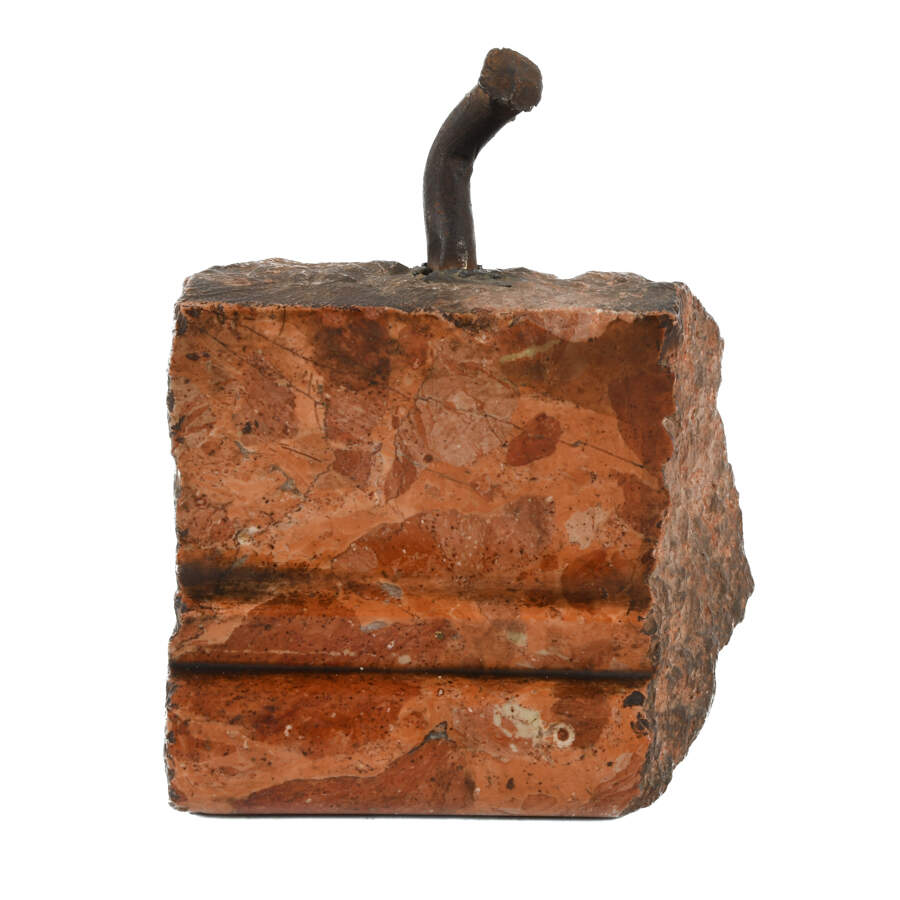 Rock of the Ages Stone and Iron Sculpture-1