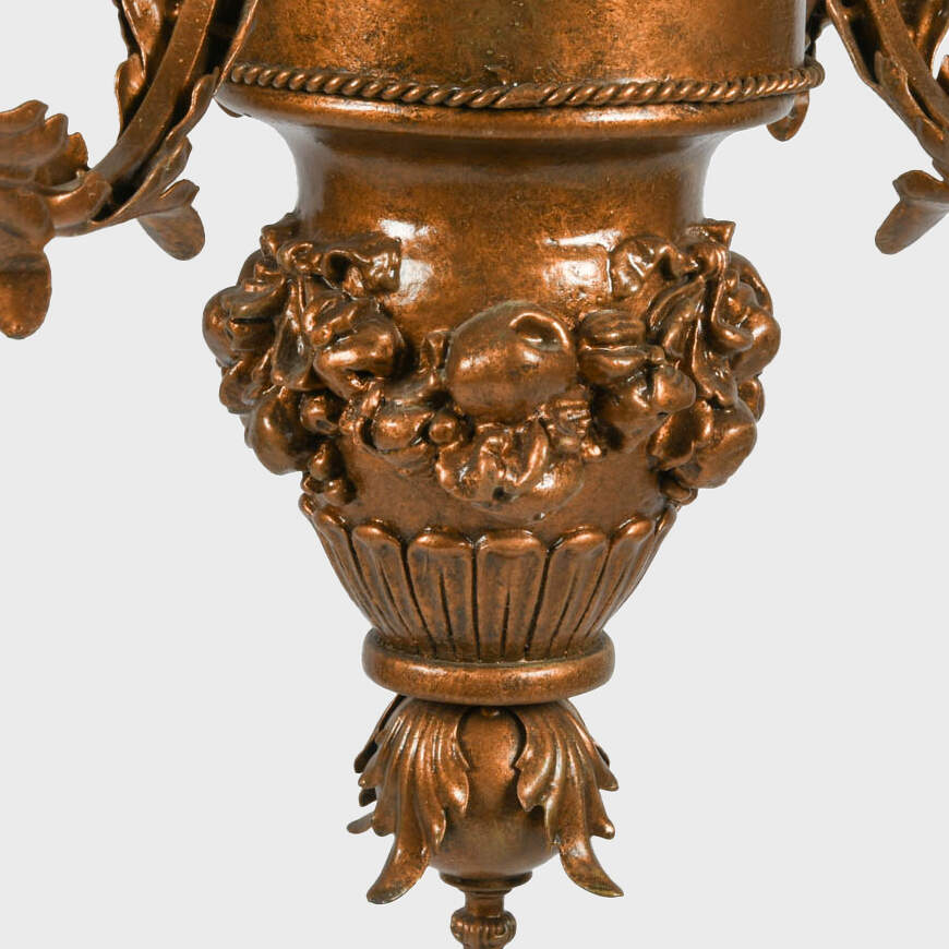 French Country Chateau-Style 16-Light Chandelier-4