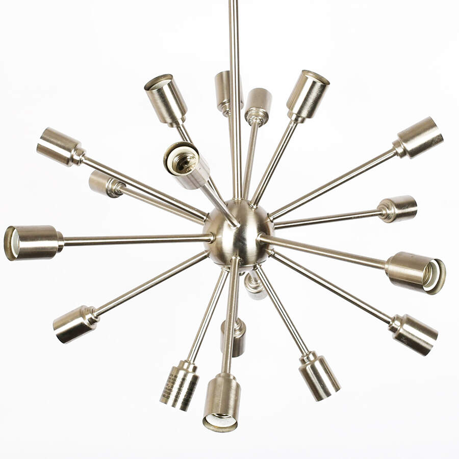 Silver Sputnik Mid-Century-Style Chandelier-2