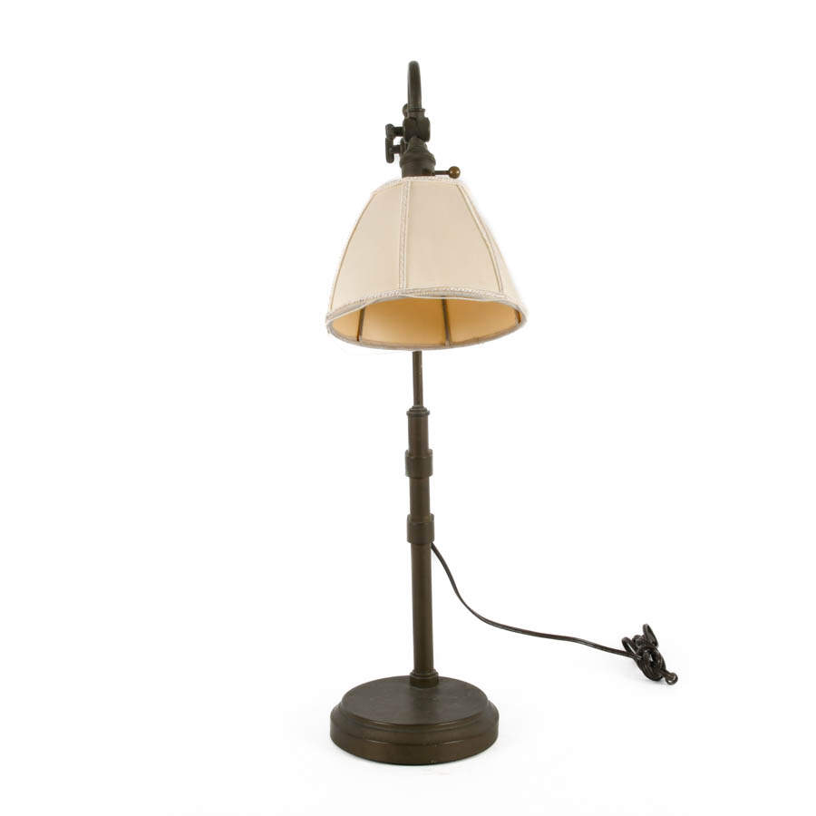 Cast Metal Student Lamp-2