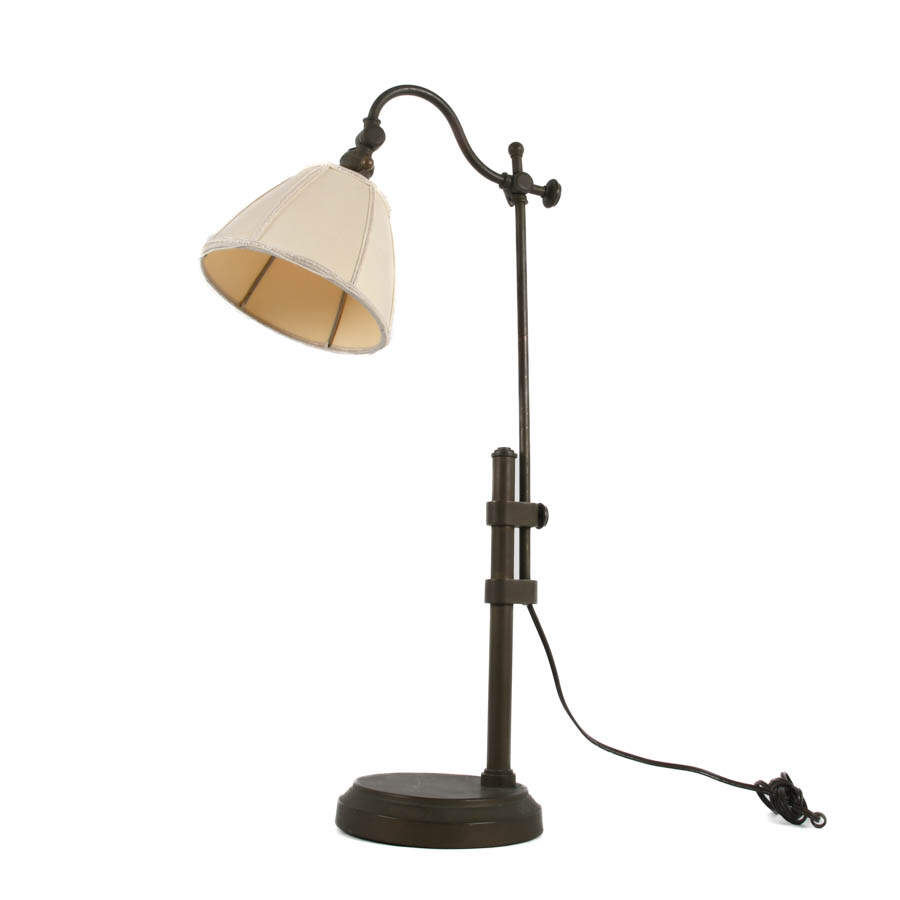 Cast Metal Student Lamp-1