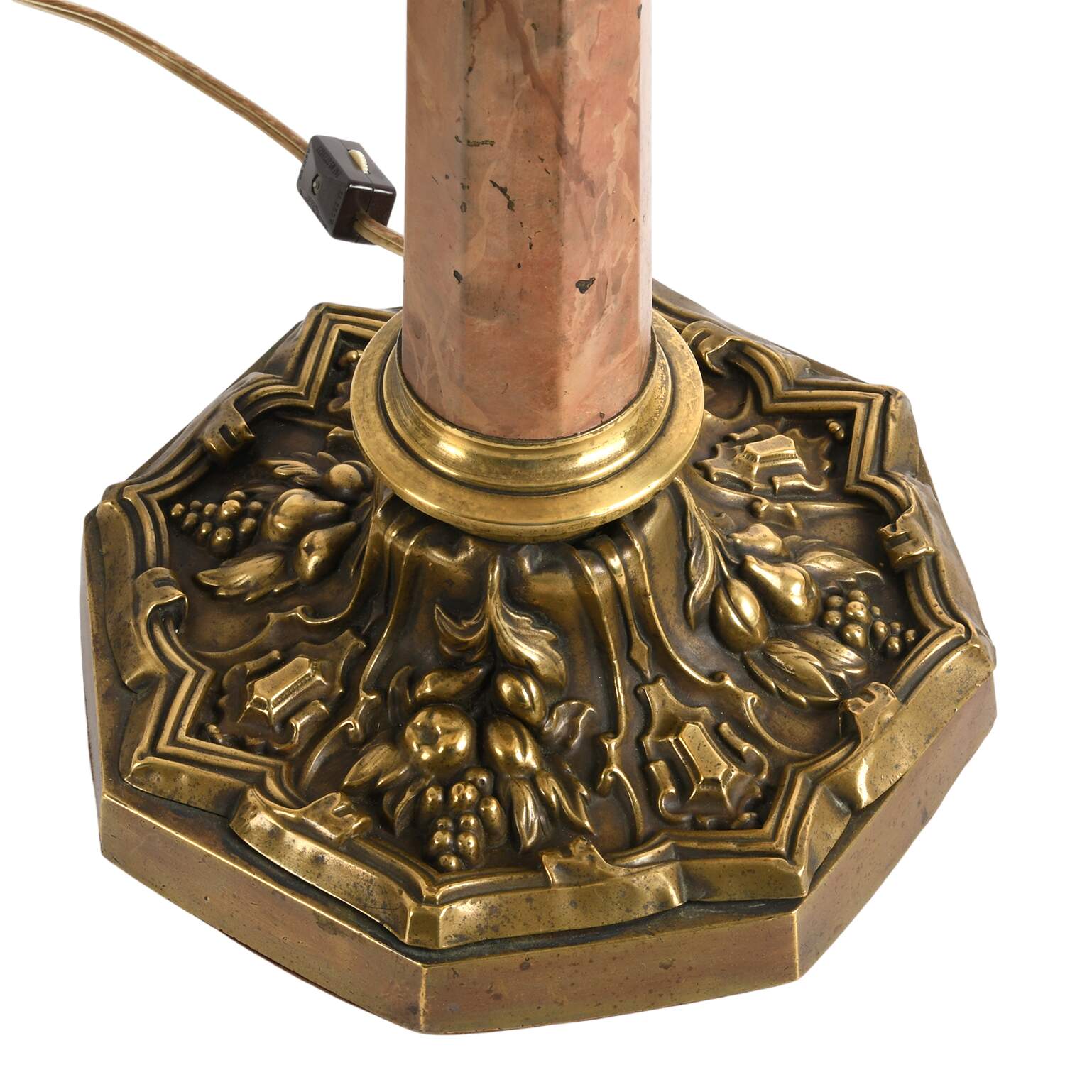 Brass and Marble-Style Table Lamps-6