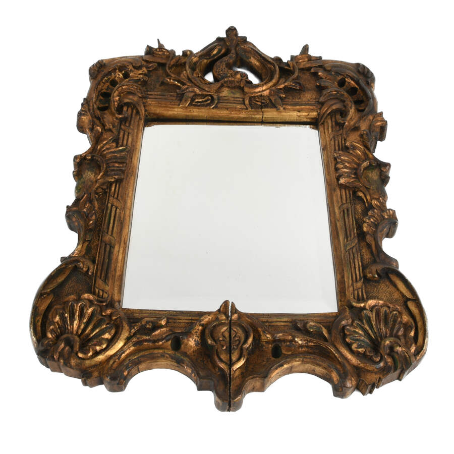 Ornate Gilded Wall Mirror-5