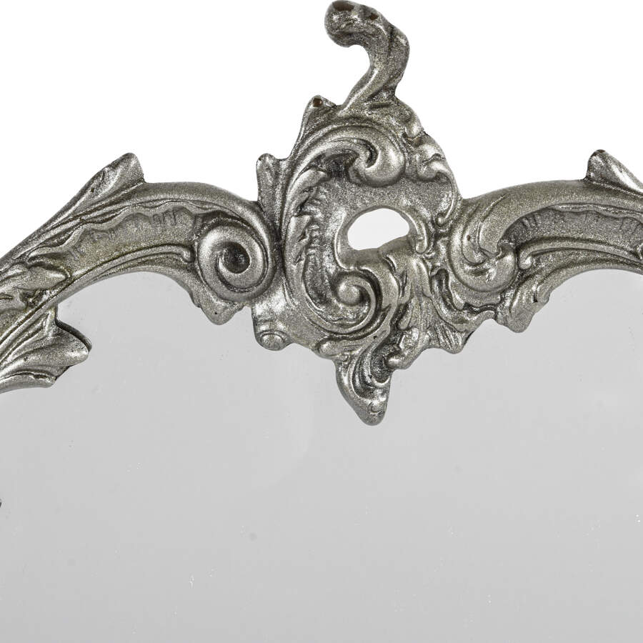 Italian Cast Metal Vanity Dresser Mirror-3