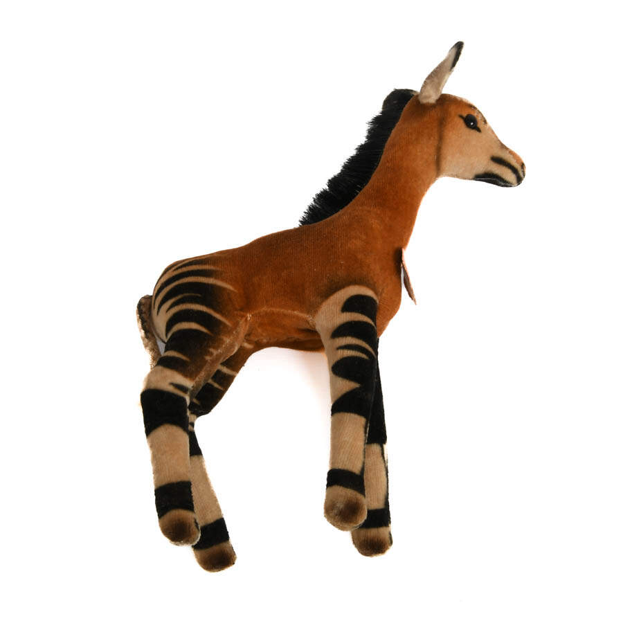 Steiff 1950's Miniature Okapi Plush Toy-9