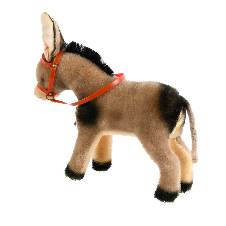 German Hermann Teddy Mohair Donkey Plush Toy-2
