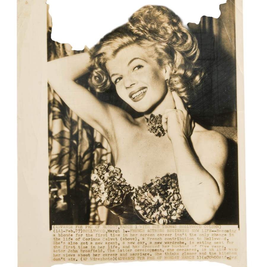 Marilyn Monroe Memorabilia-3