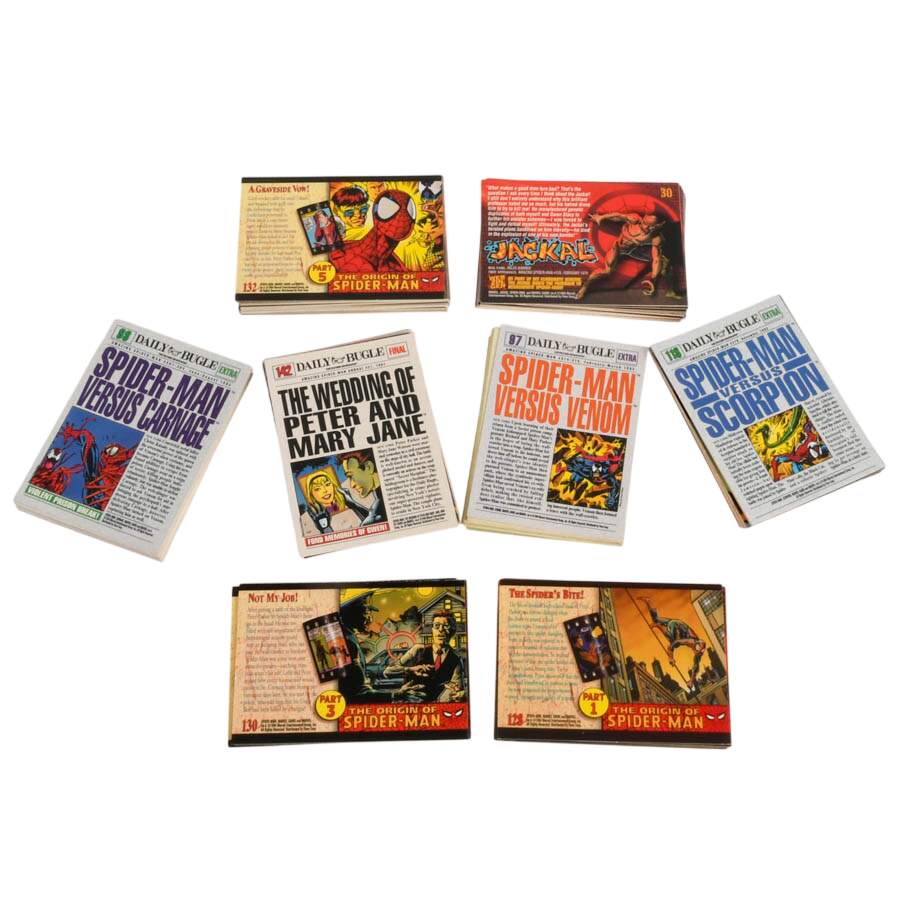 Set of 1994 Fleer Marvel The Amazing Spider-Man Trading Cards-5