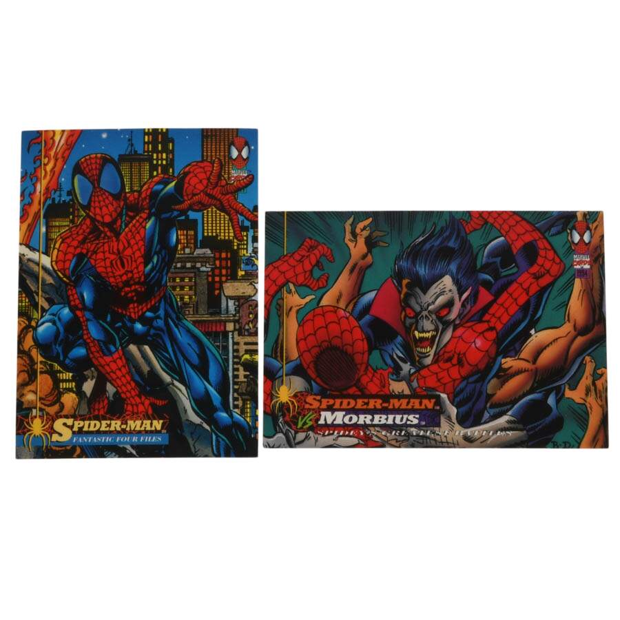 Set of 1994 Fleer Marvel The Amazing Spider-Man Trading Cards-4