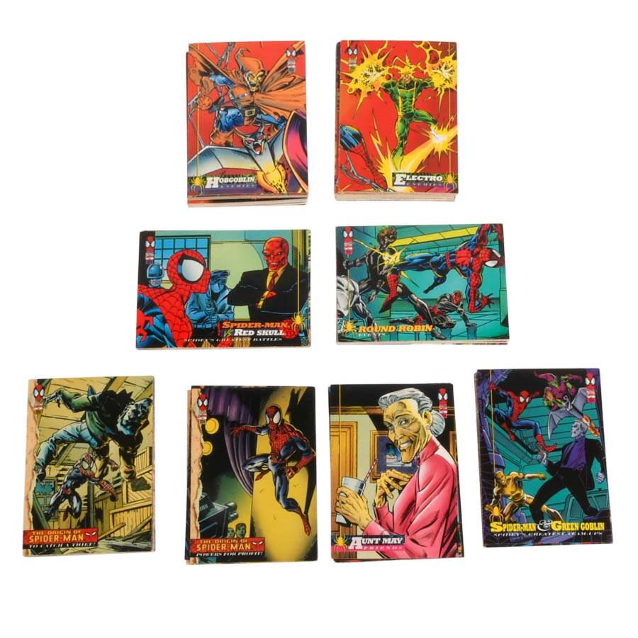 Set of 1994 Fleer Marvel The Amazing Spider-Man Trading Cards-2