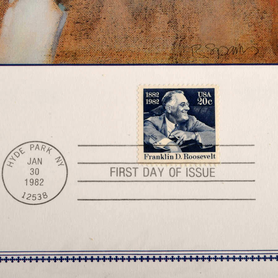 100th Anniversary First Day Issue FDR Commemorative Stamps-5