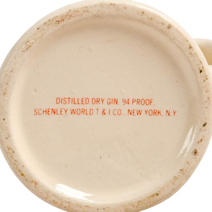 Grouping of Five Alcohol Advertising Ceramic Pitchers-9