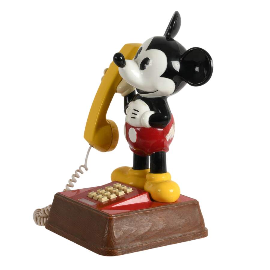 Vintage 1976 "The Mickey Mouse Phone" Push Button Telephone-6