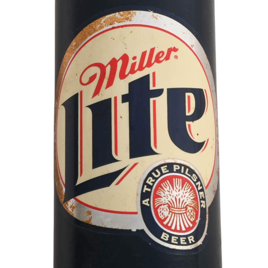 The Tap Rack Collection of Four Miller Lite Tap Handles-10
