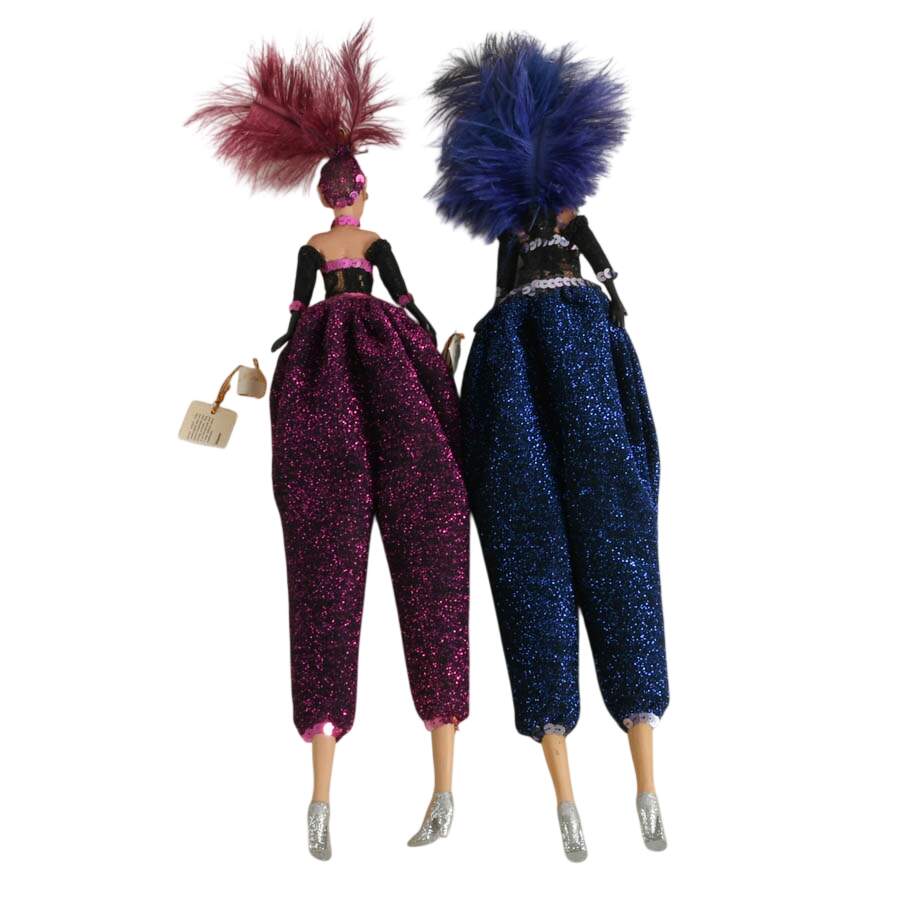Pair of Wayne Kleski "Shelf Sitter" Showgirls by Katherine's Collection-9