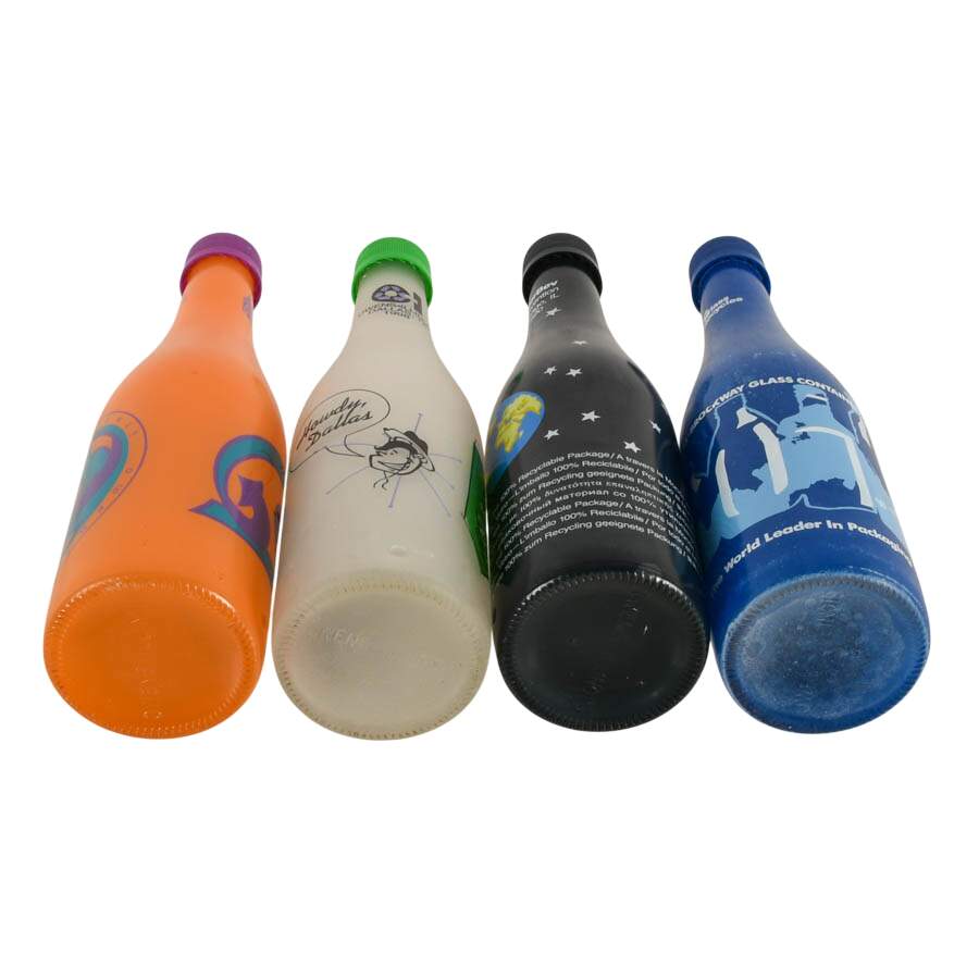 Four Recycling Themed NSDA Convention Commemorative Bottles 1990-1998-5