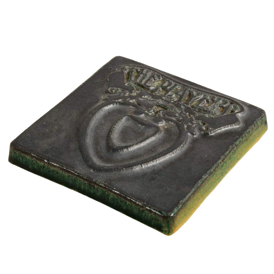 Pewabic Pottery The Players Clubhouse Detroit Commemorative Tile-3