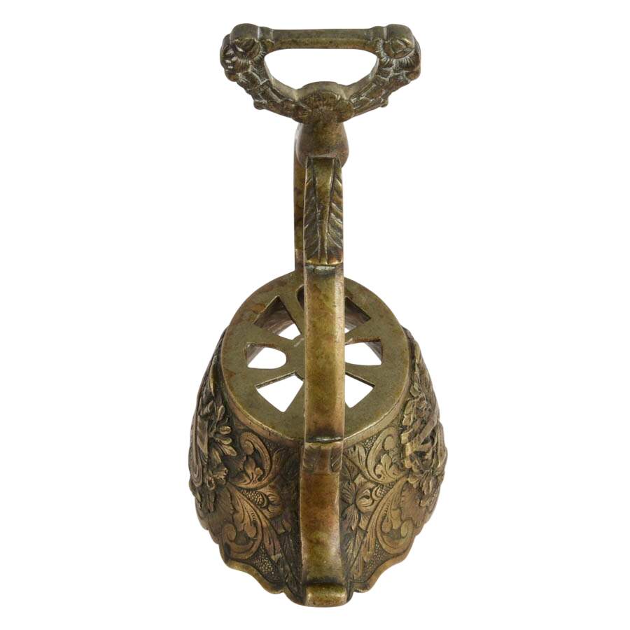 Antique Belgian Scholberg & Gadet Brass Equestrian Stirrup-4