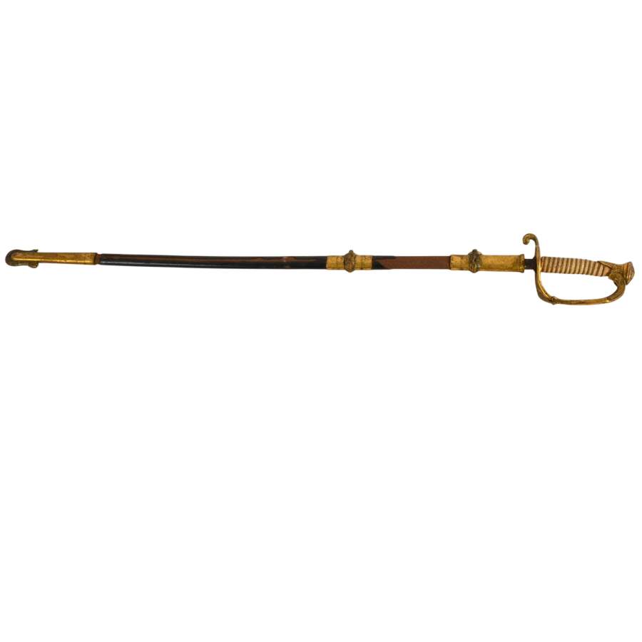 Commander Alvin Edward Moore U.S. Navy Officer Ceremonial Sword-1