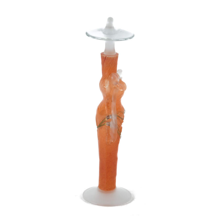 Elena Graure Manta Orange Figural Perfume Bottle-4