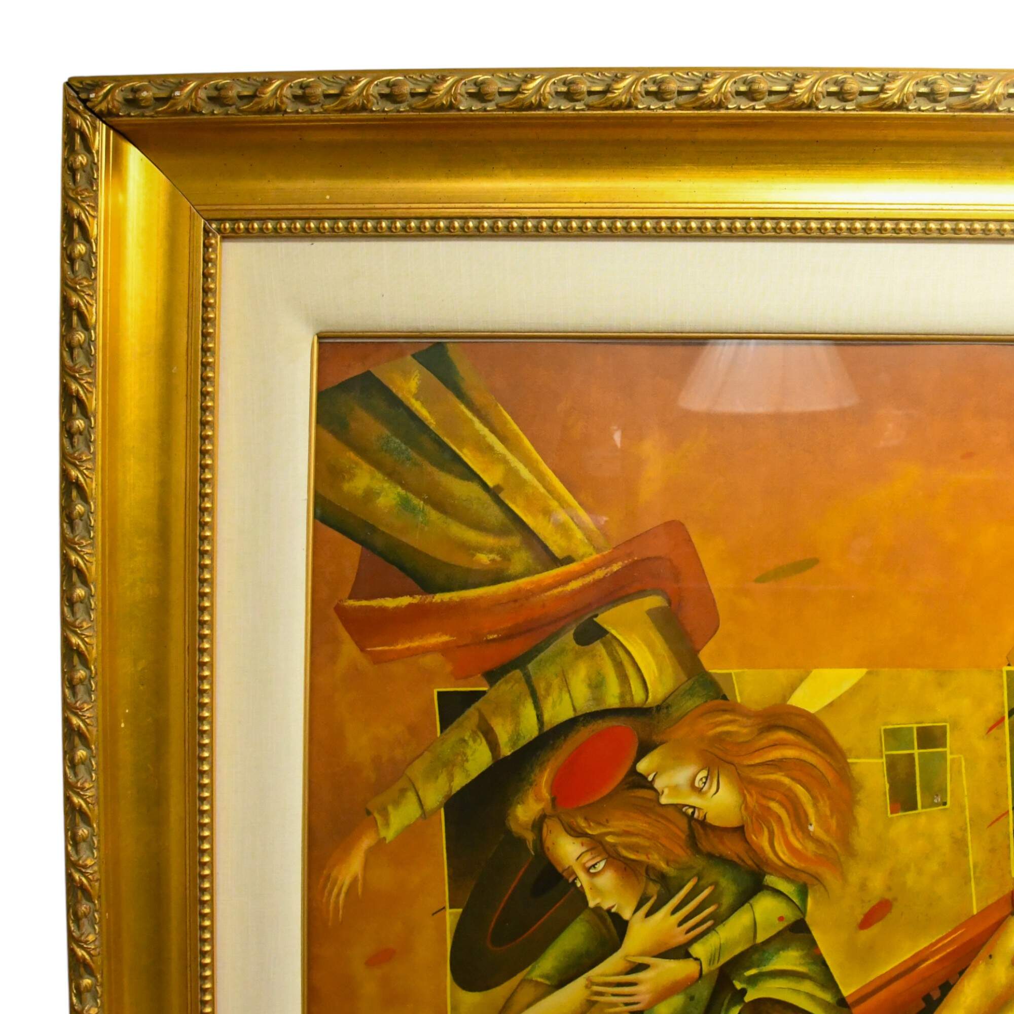 Signed Surrealist Print Untitled Limited-Edition 37/300-3