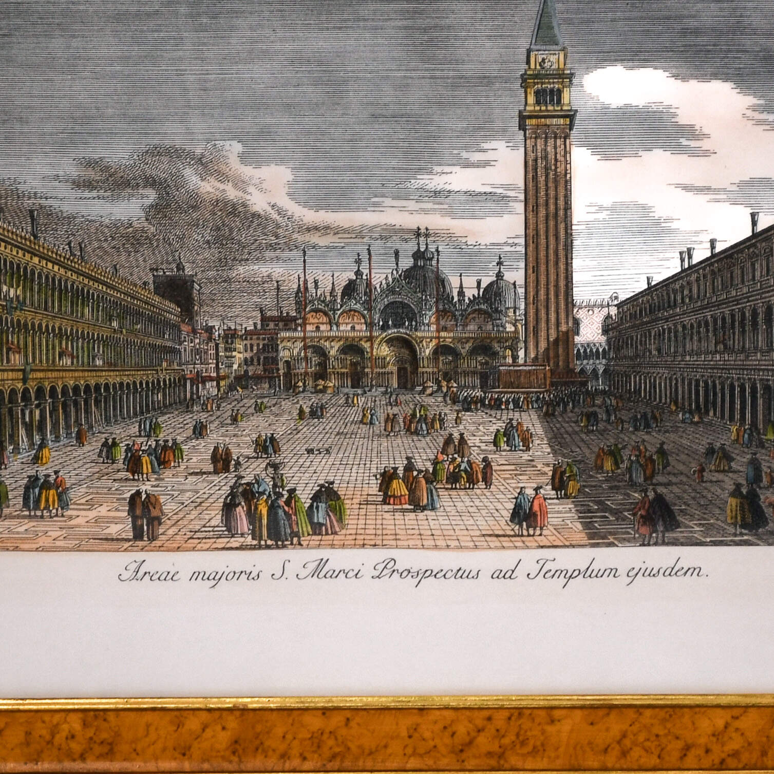 Antonio Visentini After Canaletto Piazza San Marco In Venice Print-7