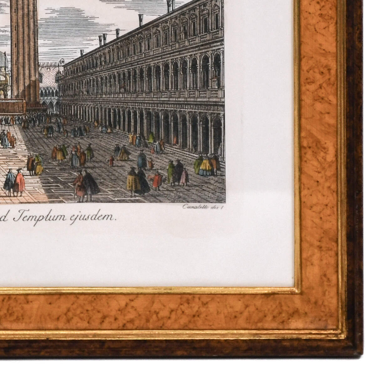 Antonio Visentini After Canaletto Piazza San Marco In Venice Print-6