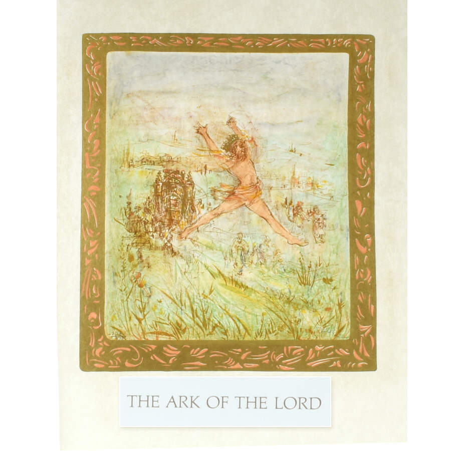 Limited Edition Edna Hibel "David Suite 1978" Portfolio of 6 Lithographs-11