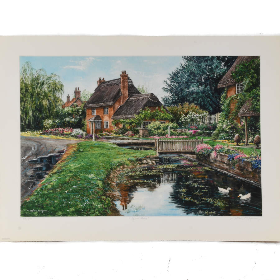 Print of William Mangum's "Glenn House #55"-1