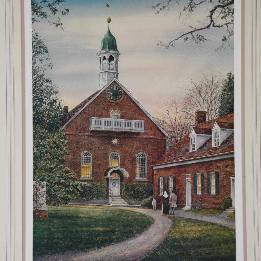 Framed Print of William Mangum's "Morning Glory"-2