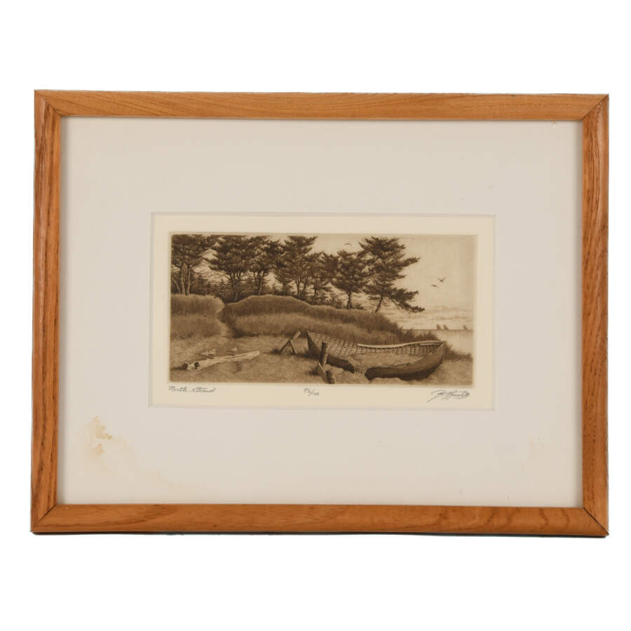 Framed Engraving North Strand 91/100-1