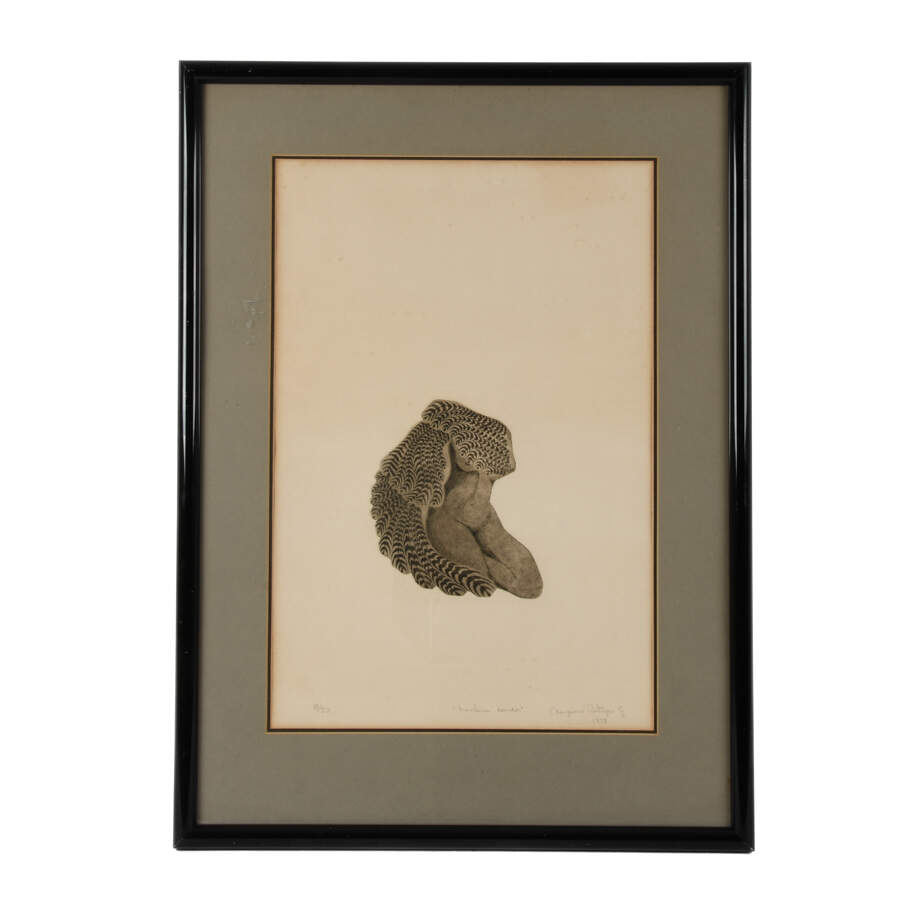 Framed Paper Print "Condor Man" Signed and Numbered-1
