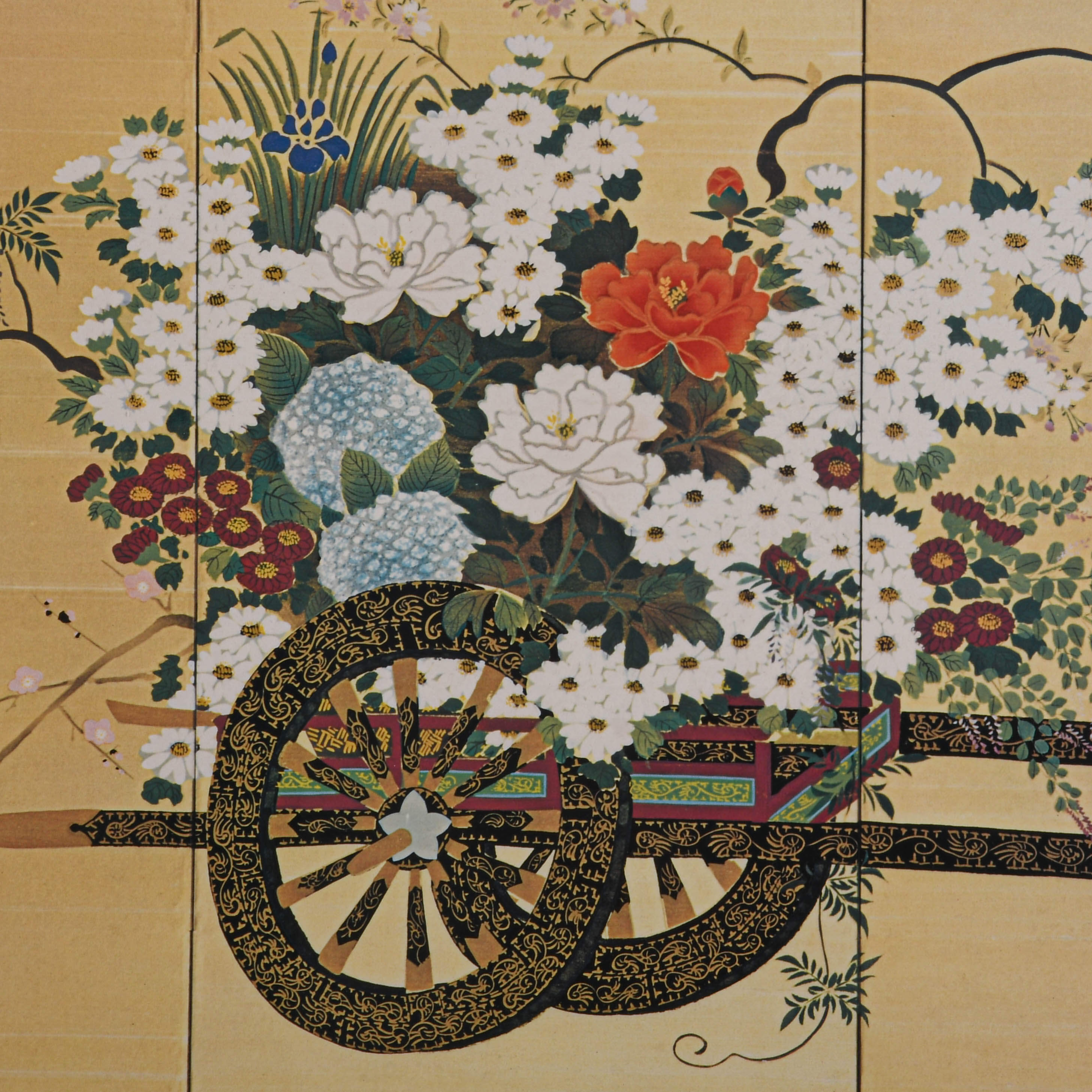 Framed Signed Japanese Nature Print-3