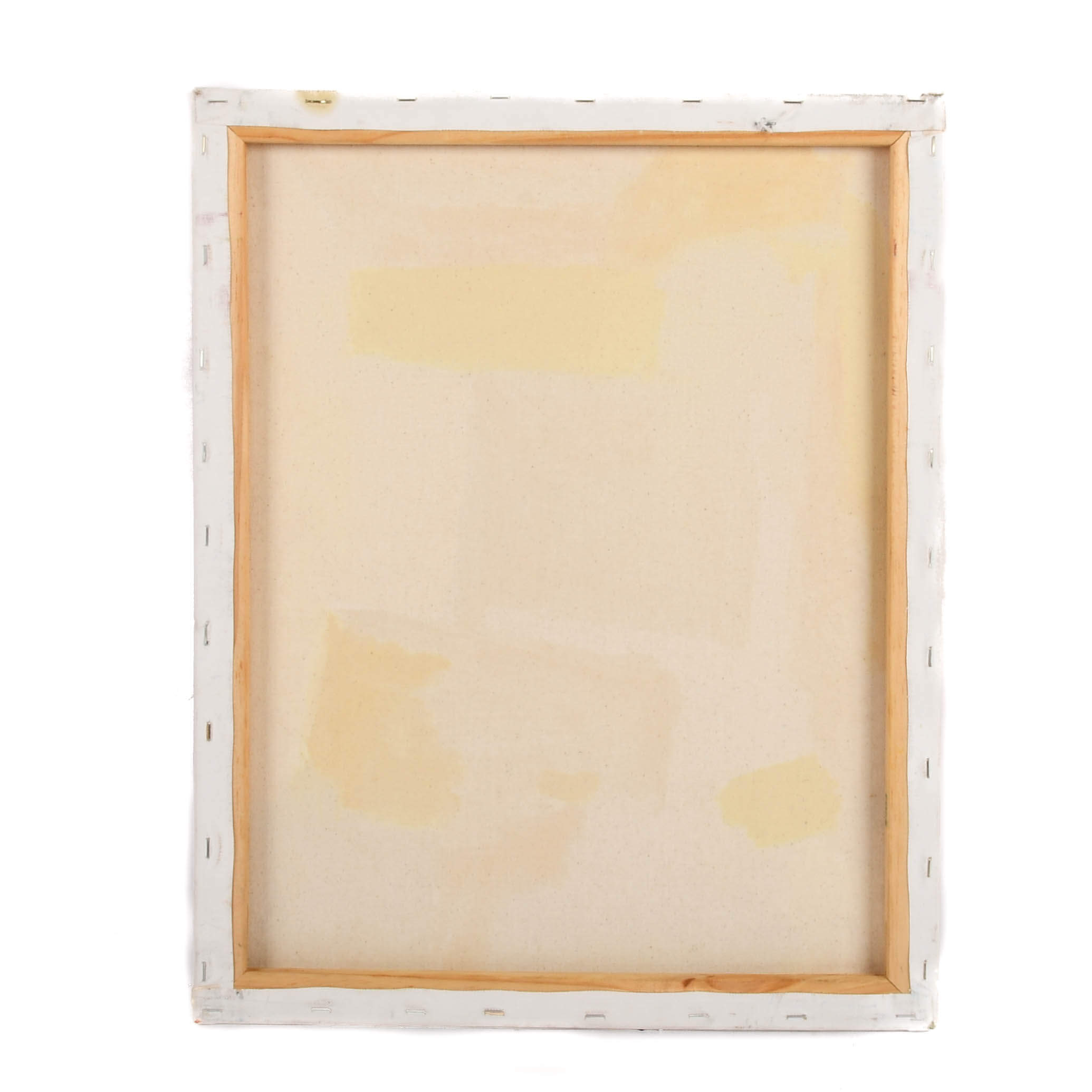 Signed José Guerrero Oil on Canvas Abstract Metallic Composition-5