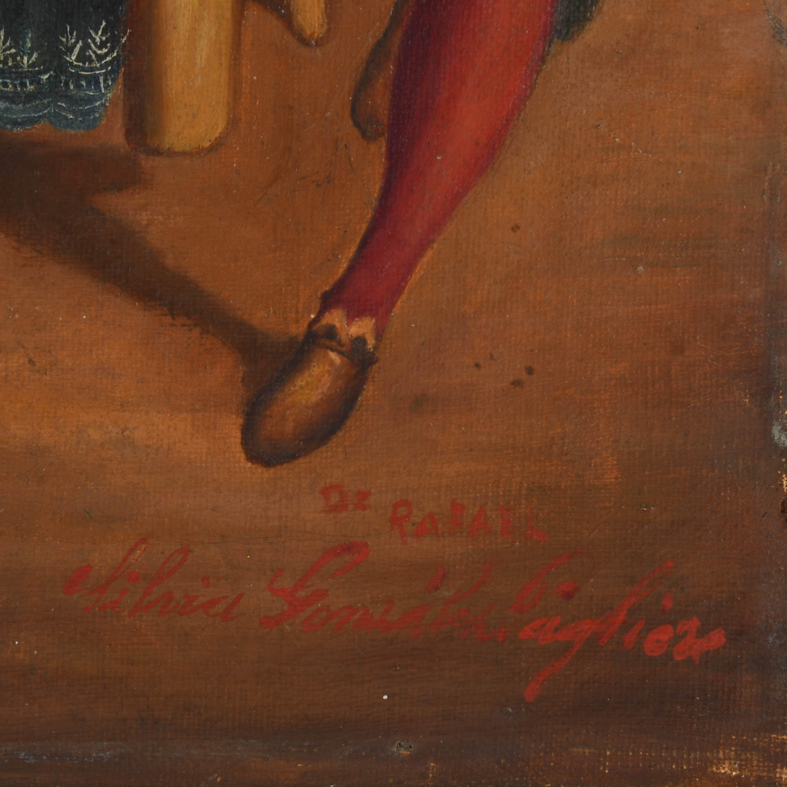 Signed Rendition of Le Mariage de La Vierge-4