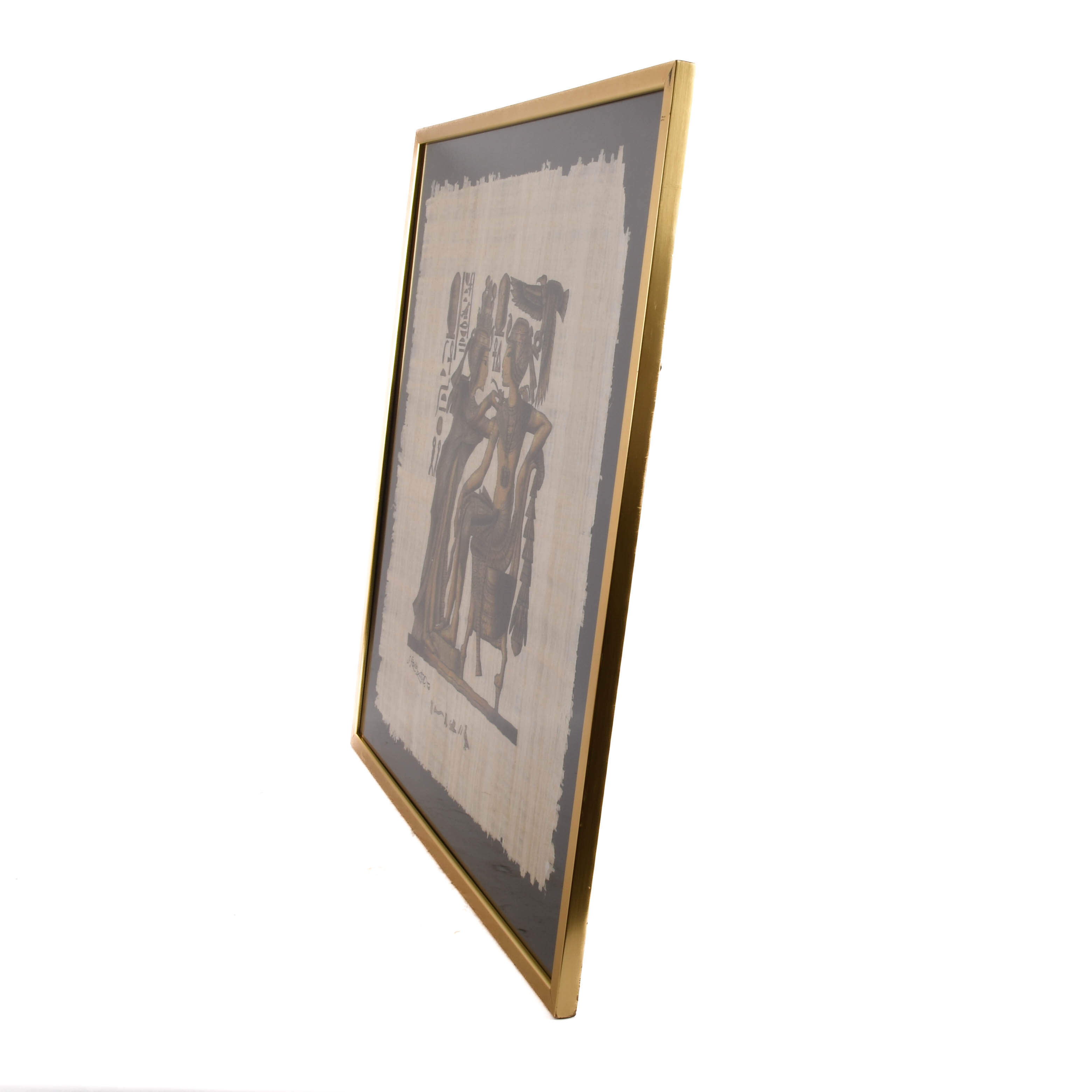 Framed Egyptian Papyrus-5