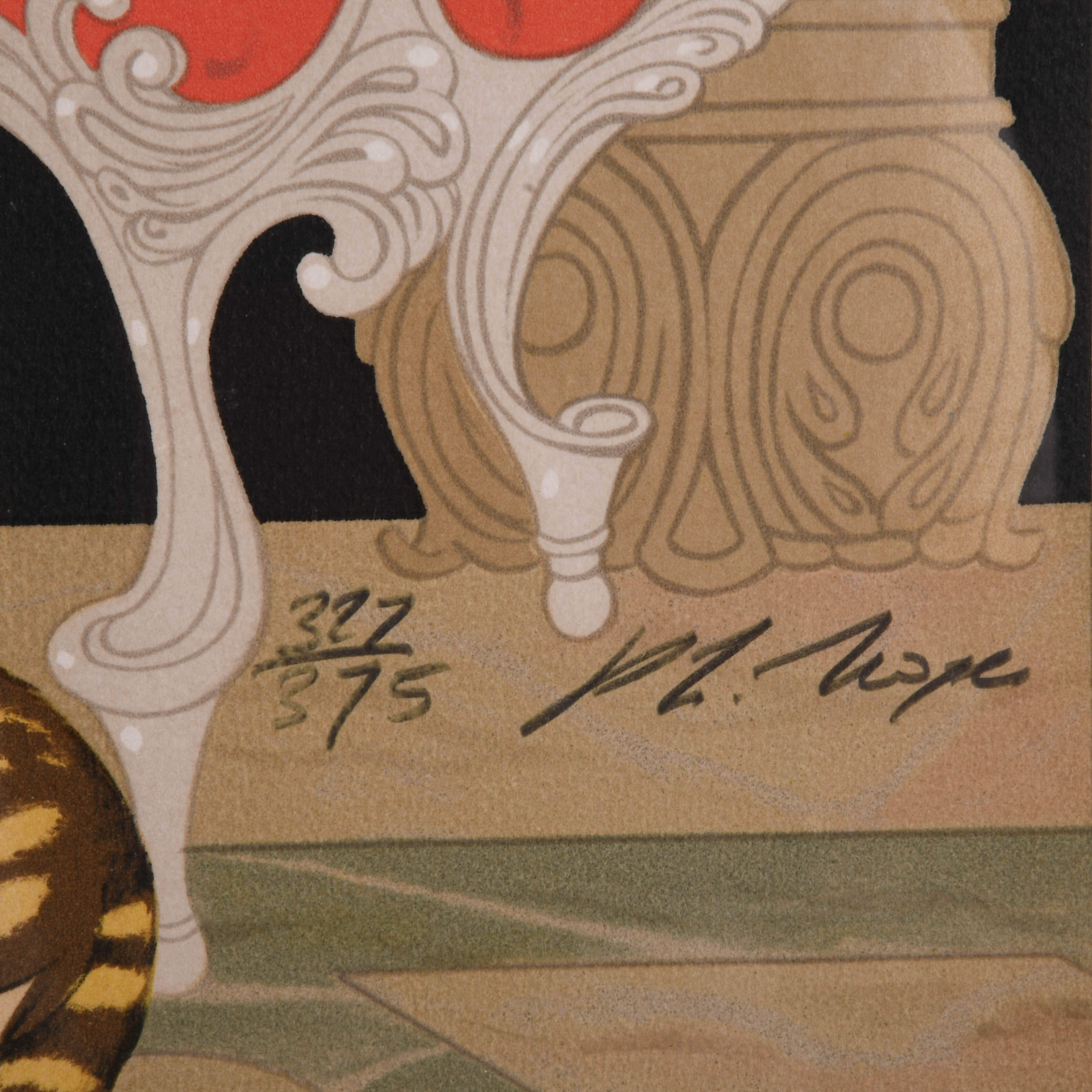 Philippe Henri Noyer "La Fille Du Maharaja" Limited-Edition Lithograph-6